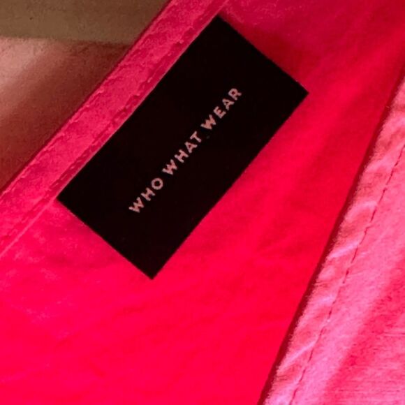 Who What Wear Plus Size Pink Tiered Plus Size 2X - Picture 8 of 9